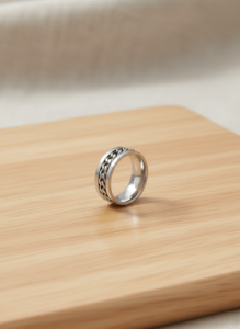 Steel Chain Spinner Ring