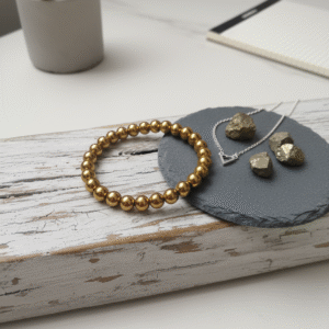 Golden Aura Pyrite Bracelet
