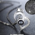 Infinity Love Projection Necklace (100 Languages)