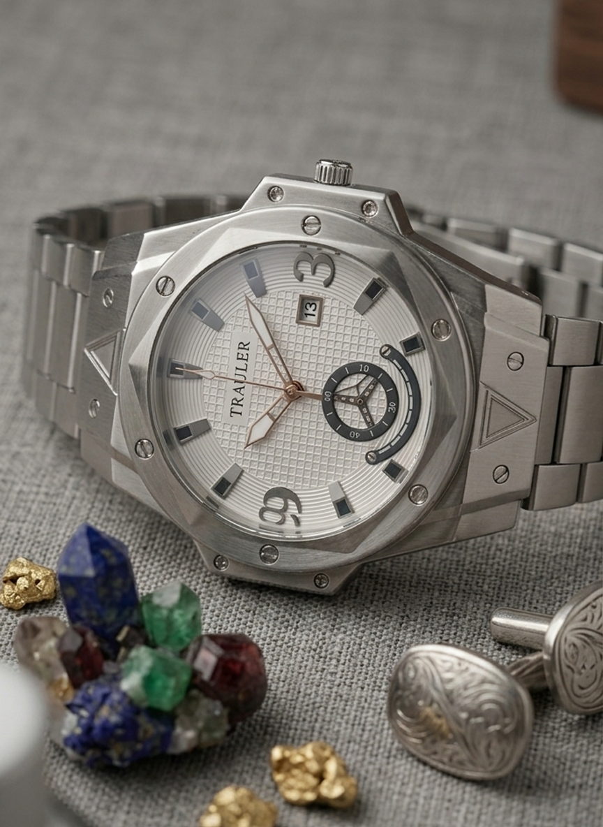 Trauler Chrono Steel Watch