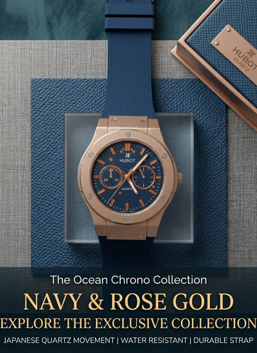 Night Blue Chrono Watch