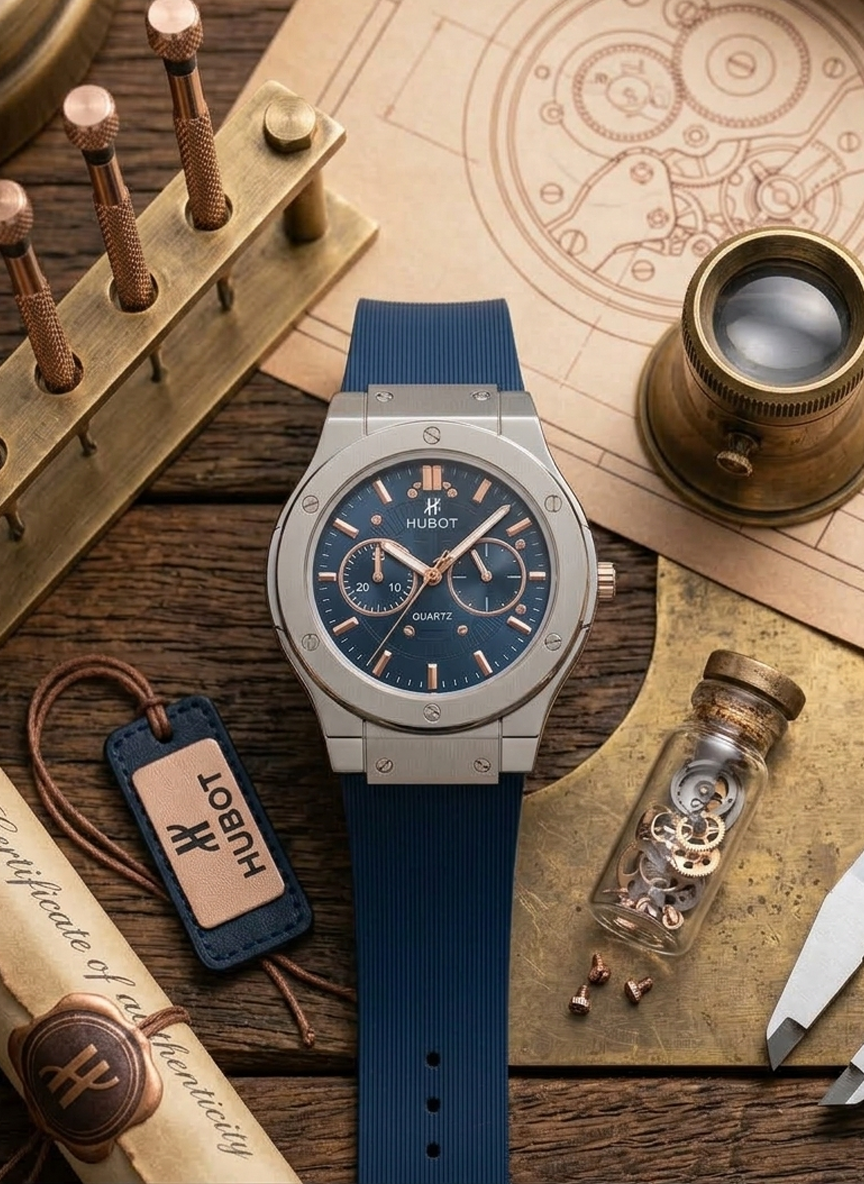 Night Blue Chrono Watch