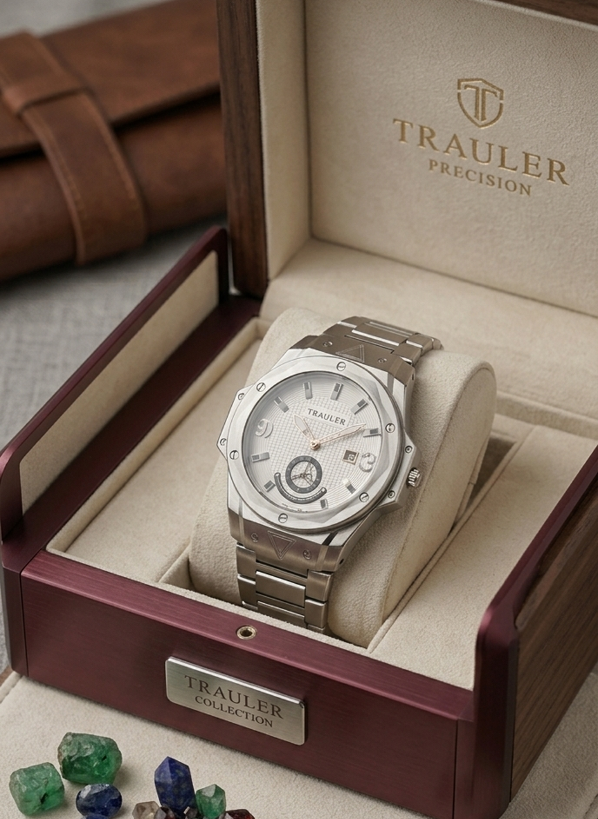 Trauler Chrono Steel Watch